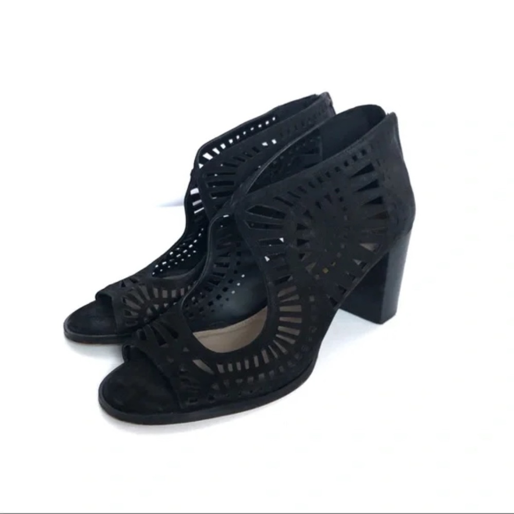 Vince Camuto Lavinnia Eyelet Cut Out Booties Spring Summer
